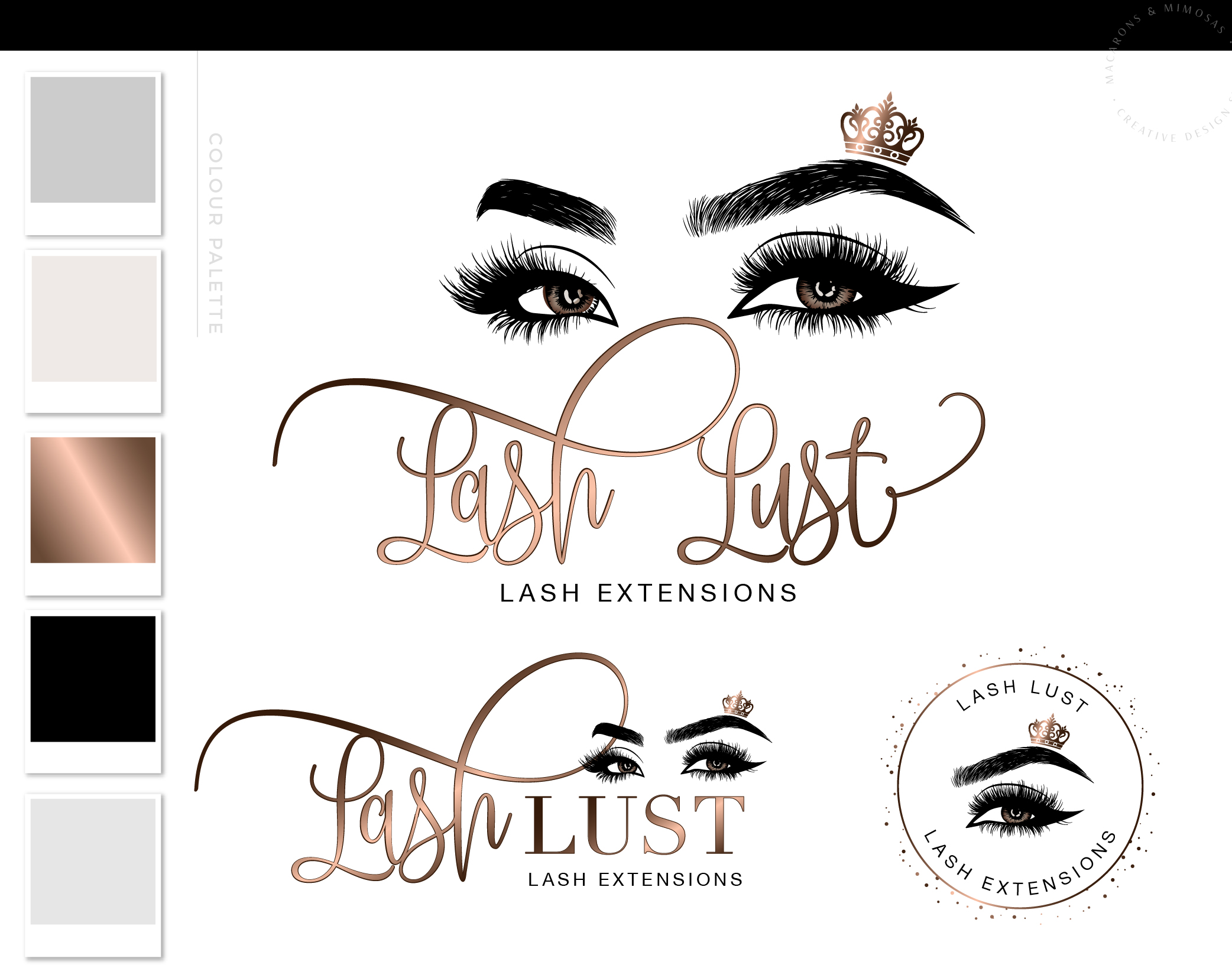 Detail Lashes Logo Nomer 35