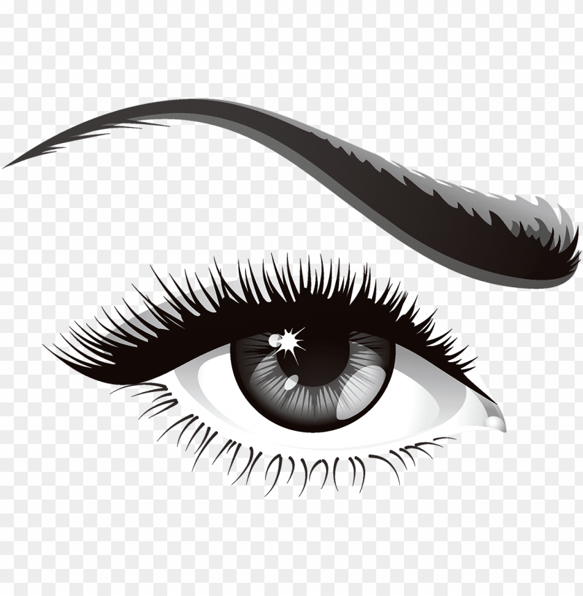 Detail Lashes Transparent Background Nomer 23