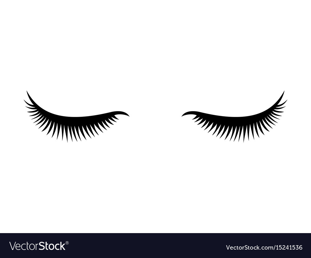 Detail Lashes Vector Nomer 2