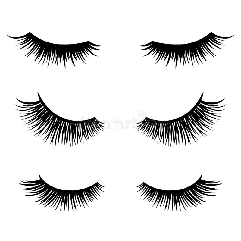 Detail Lashes Vector Nomer 29