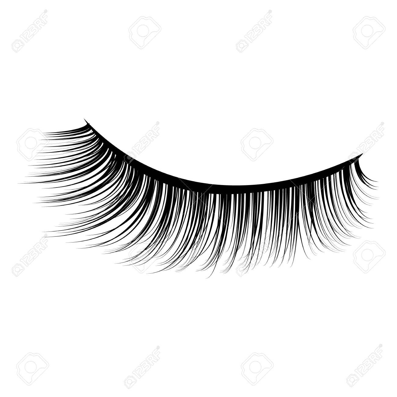 Detail Lashes Vector Nomer 8