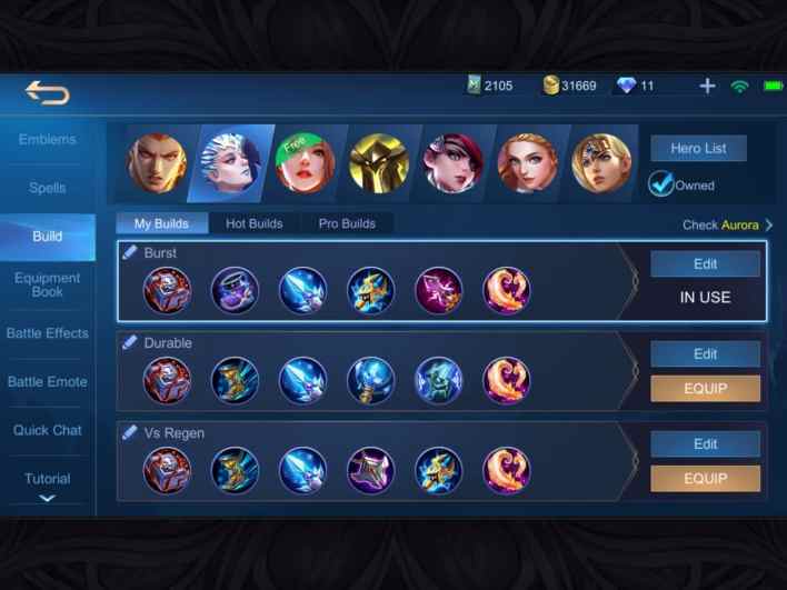 Detail Mobile Legends Aurora Best Build Nomer 6