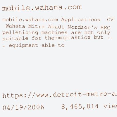 Detail Mobile Wahana Com Nomer 23