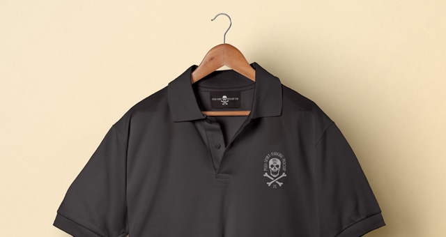 Detail Mockup Polo Shirt Hitam Nomer 26