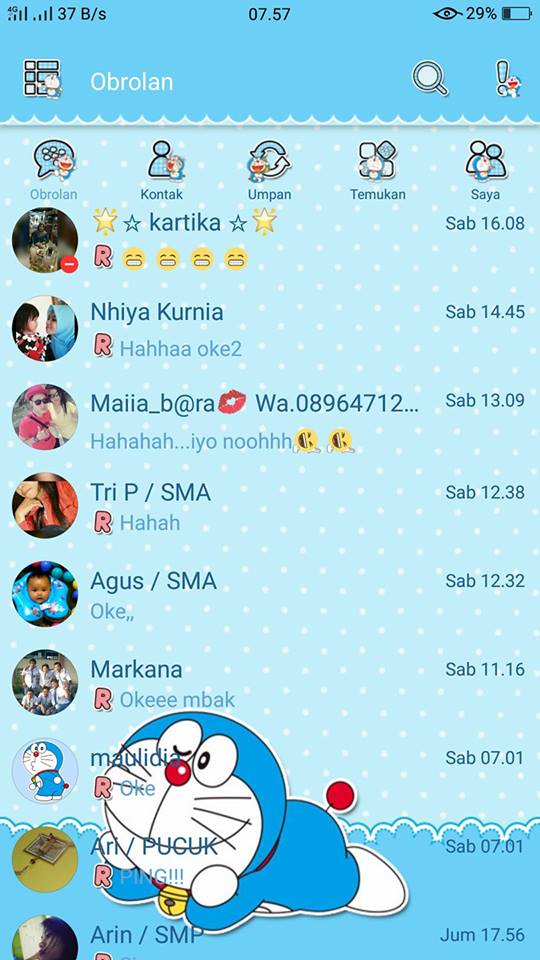 Detail Mod Bbm Doraemon Nomer 25