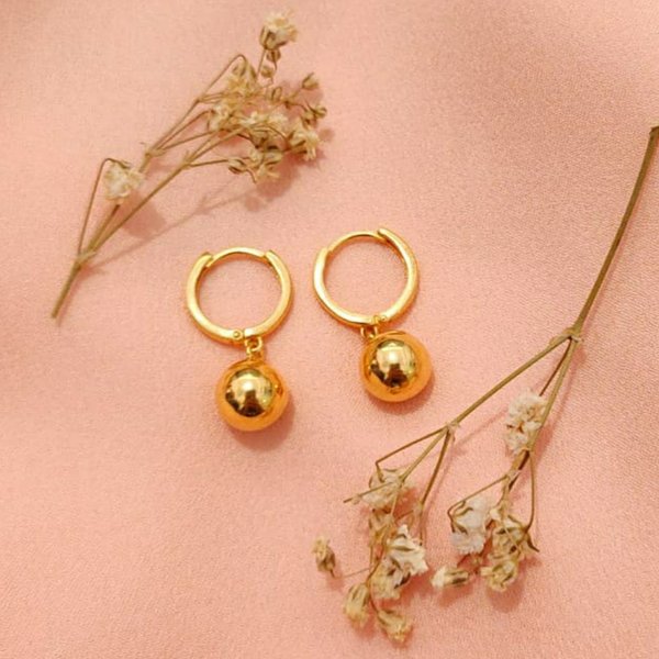 Detail Model Anting Anting Emas Nomer 22