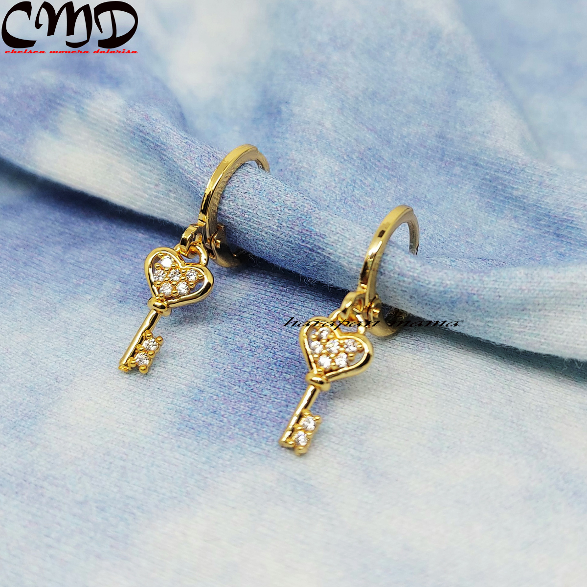 Detail Model Anting Anting Emas Nomer 54