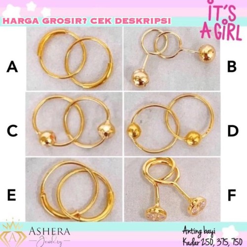 Detail Model Anting Anting Emas Nomer 57