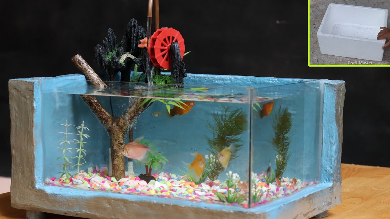 Detail Model Aquarium Dari Styrofoam Nomer 4