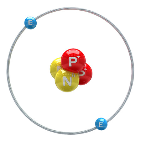 Detail Model Atom Helium Nomer 37