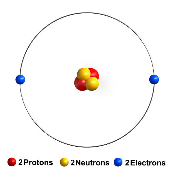Detail Model Atom Helium Nomer 7