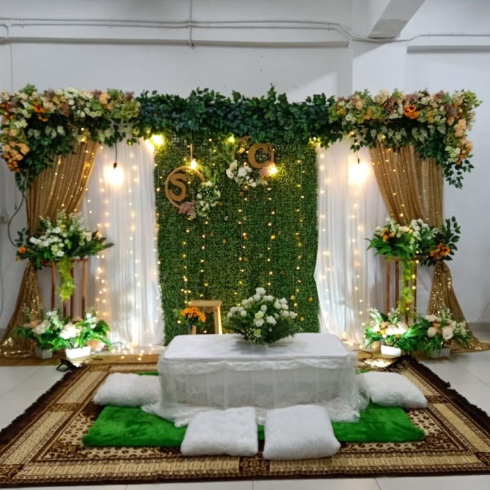 Detail Model Backdrop Akad Nikah Nomer 25