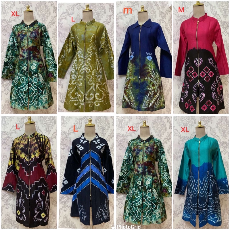 Detail Model Baju Atasan Sasirangan Nomer 11