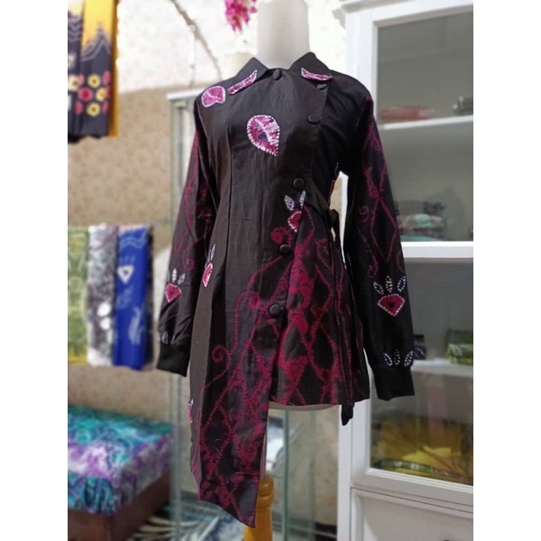 Detail Model Baju Atasan Sasirangan Nomer 13