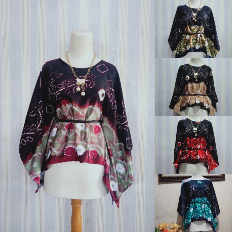Detail Model Baju Atasan Sasirangan Nomer 16