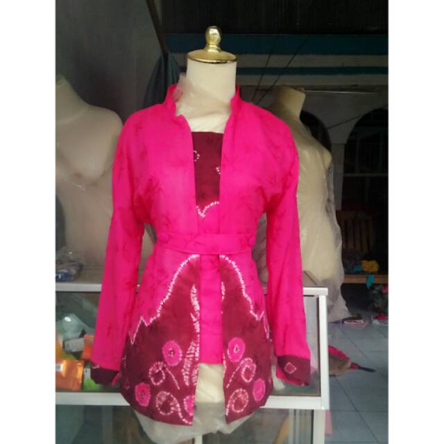 Detail Model Baju Atasan Sasirangan Nomer 20