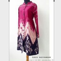 Detail Model Baju Atasan Sasirangan Nomer 21