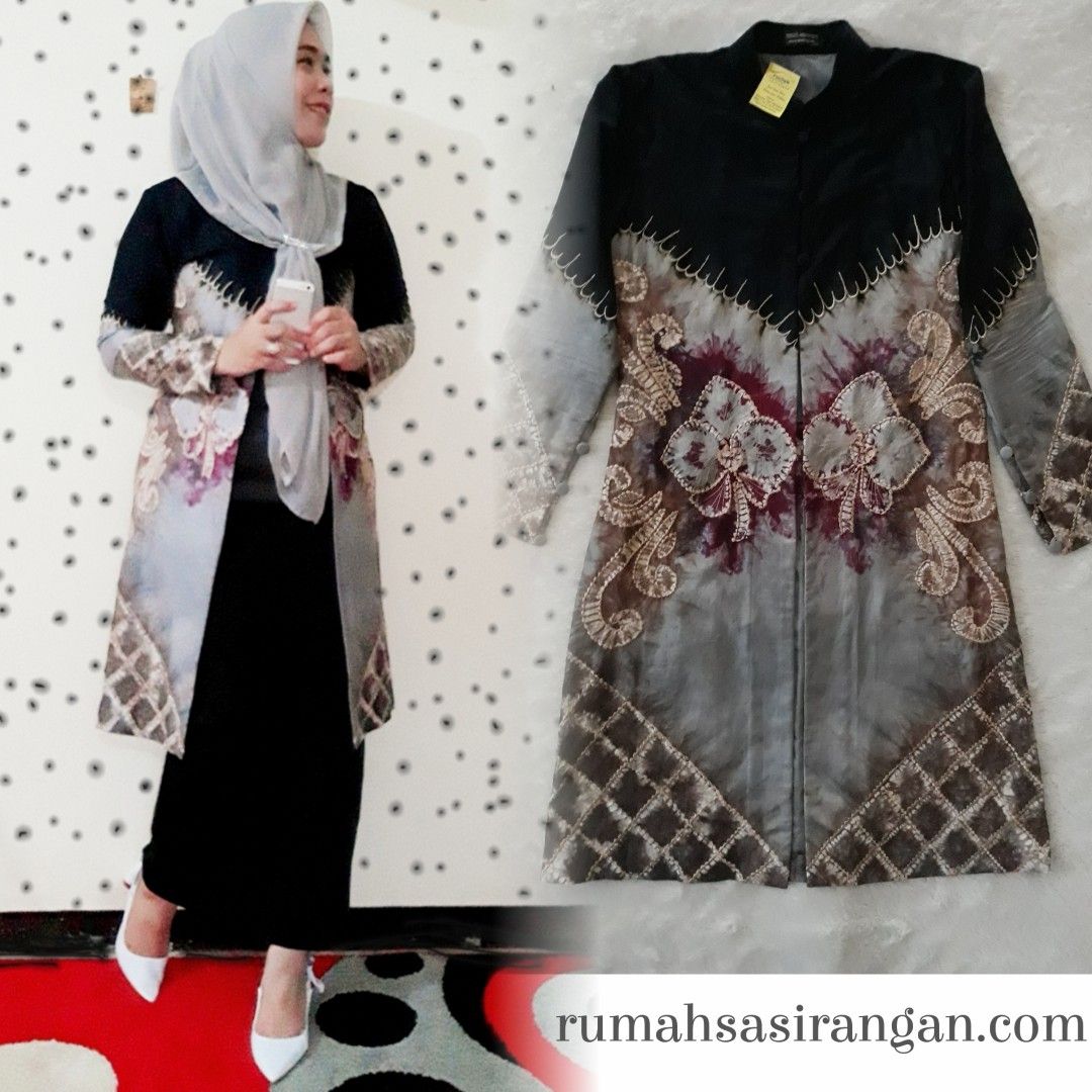 Detail Model Baju Atasan Sasirangan Nomer 24