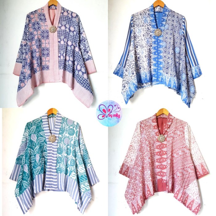 Detail Model Baju Atasan Sasirangan Nomer 27