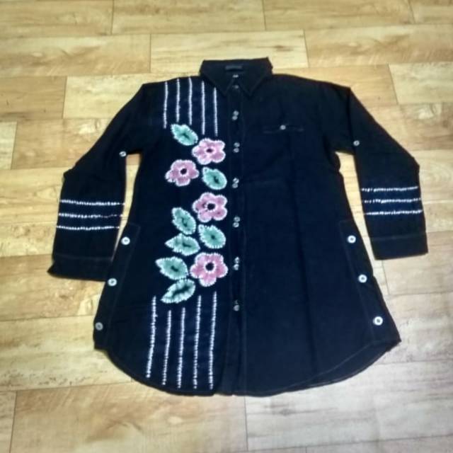 Detail Model Baju Atasan Sasirangan Nomer 28