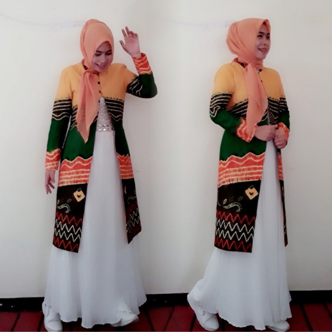 Detail Model Baju Atasan Sasirangan Nomer 34