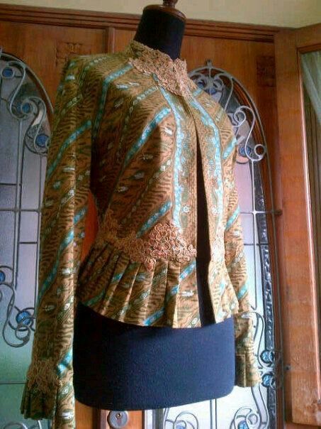 Detail Model Baju Atasan Sasirangan Nomer 37