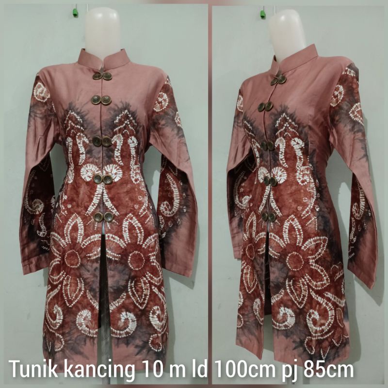Detail Model Baju Atasan Sasirangan Nomer 40