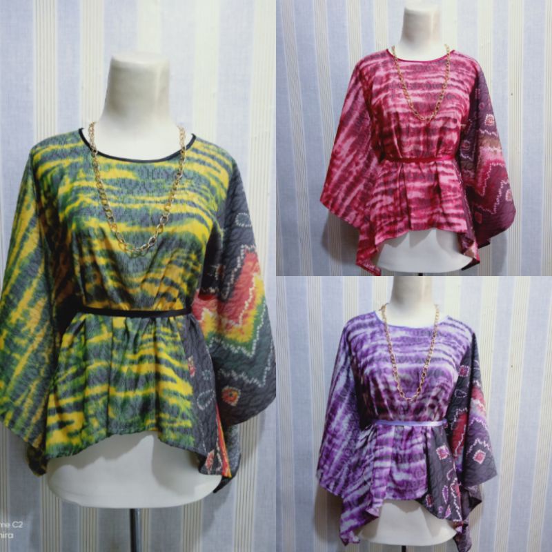 Detail Model Baju Atasan Sasirangan Nomer 41