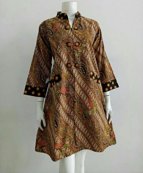 Detail Model Baju Atasan Sasirangan Nomer 44