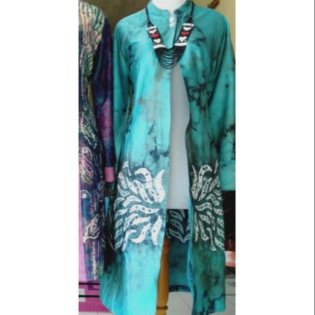Detail Model Baju Atasan Sasirangan Nomer 45