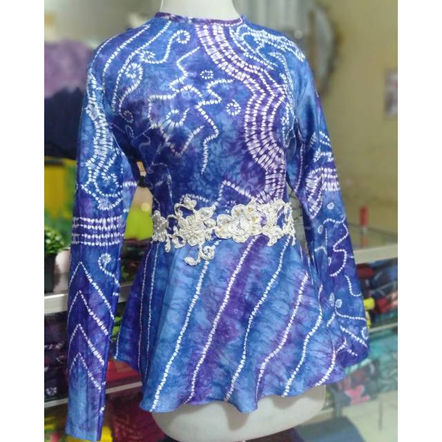 Detail Model Baju Atasan Sasirangan Nomer 54