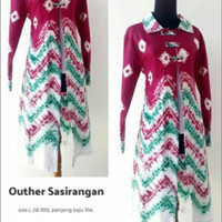 Detail Model Baju Atasan Sasirangan Nomer 56
