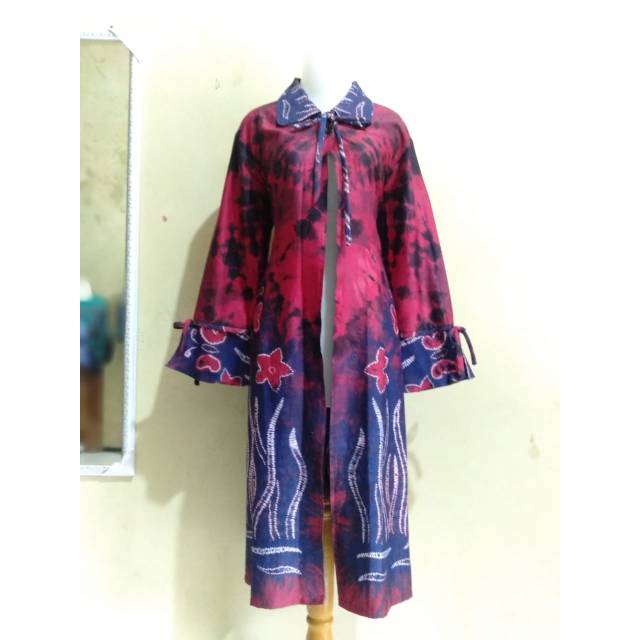 Detail Model Baju Atasan Sasirangan Nomer 9
