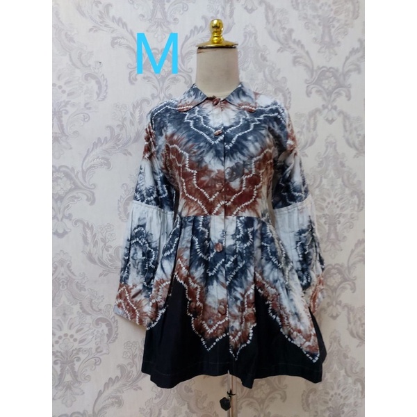 Detail Model Baju Atasan Sasirangan Nomer 10