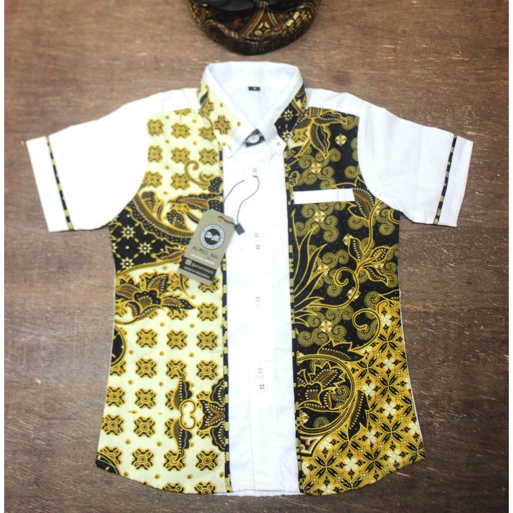 Detail Model Baju Batik Anak Laki Laki Modern Nomer 56