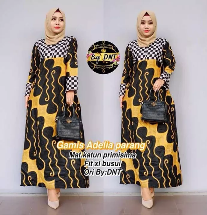 Model Baju Batik Gamis 2018 - KibrisPDR