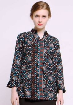 Detail Model Baju Batik Guru Muda Nomer 32