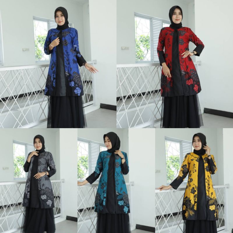 Detail Model Baju Batik Guru Muda Nomer 10