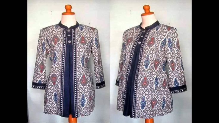 Detail Model Baju Batik Hamil Modern Nomer 19