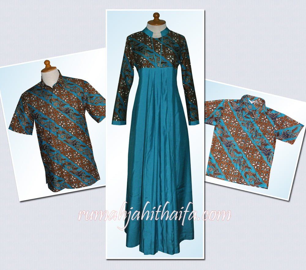 Detail Model Baju Batik Ibu Hamil Muslimah Nomer 2