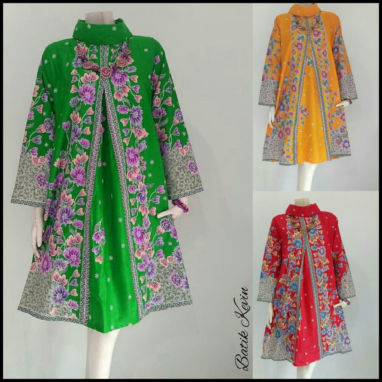 Detail Model Baju Batik Ibu Hamil Muslimah Nomer 14