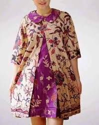 Detail Model Baju Batik Ibu Hamil Muslimah Nomer 4