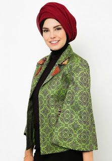 Detail Model Baju Batik Ibu Hamil Muslimah Nomer 36