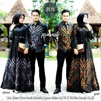 Detail Model Baju Batik Jubah Nomer 29