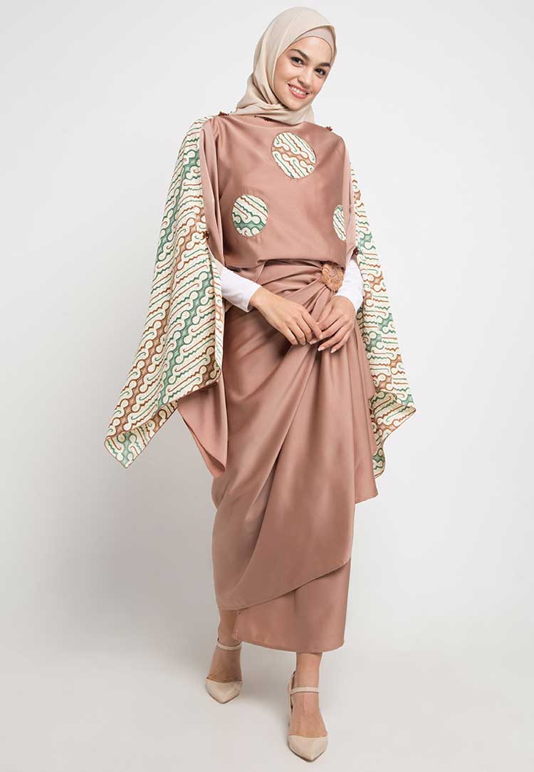 Detail Model Baju Batik Kombinasi 2019 Nomer 51