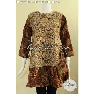 Detail Model Baju Batik Kombinasi Nomer 51