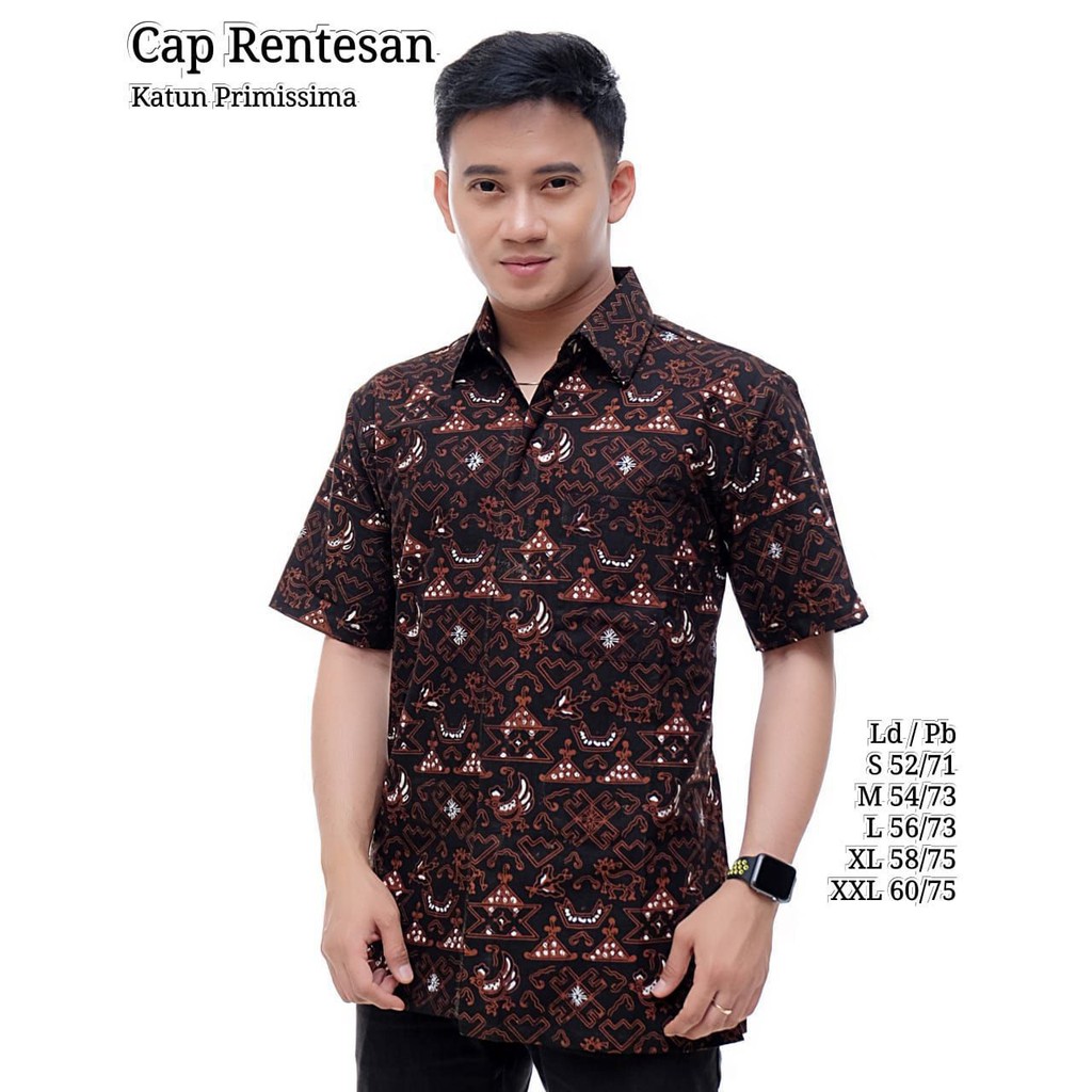 Detail Model Baju Batik Laki2 Nomer 3