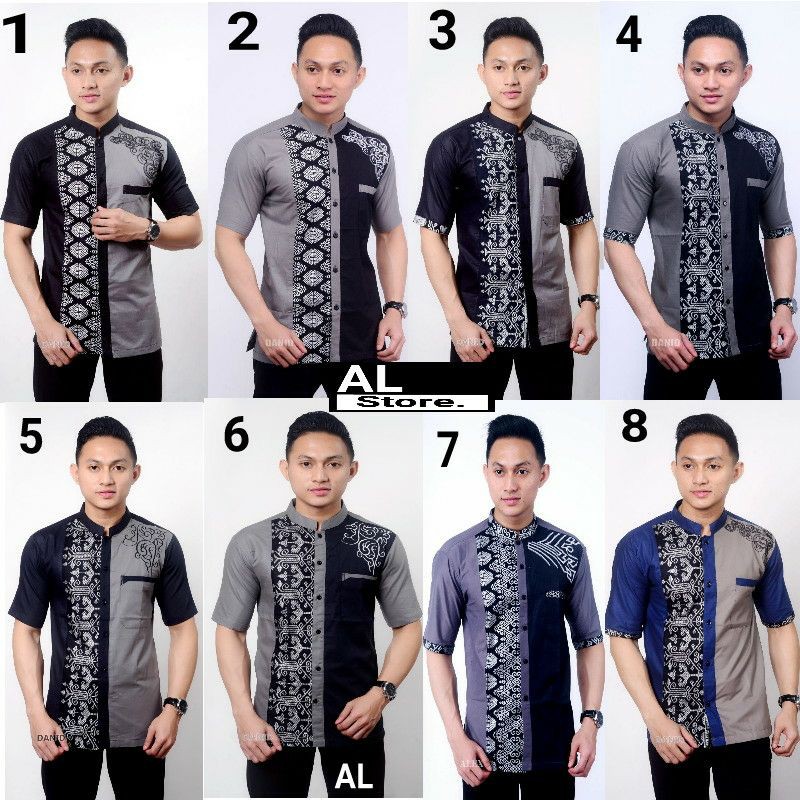 Detail Model Baju Batik Laki2 Nomer 56