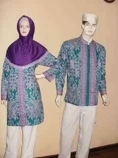 Detail Model Baju Batik Umroh Wanita Nomer 29