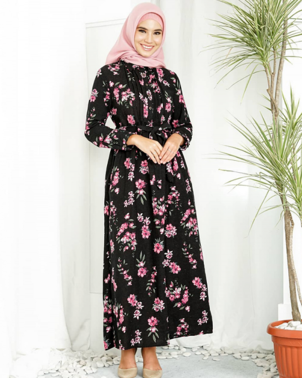 Detail Model Baju Bunga Bunga Nomer 2